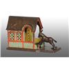 Image 1 : Cast Iron Mule Entering Barn Mechanical Bank.