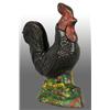 Image 1 : Cast Iron Rooster Mechanical Bank.