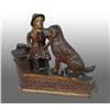 Image 1 : Cast Iron Speaking Dog Mechanical Bank.