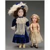 Image 1 : Lot of 2: French Bisque Child Dolls.