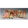 Image 1 : Lot of 10: Small Dolls.