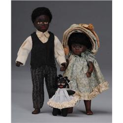 Lot of 2: Black Character Dolls.