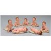 Image 1 : Set of Composition 7 Day Baby Dolls