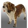 Cast Iron St. Bernard Dog Doorstop.