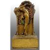 Image 1 : Deco Nude Lady with Peacock Safe Doorstop.
