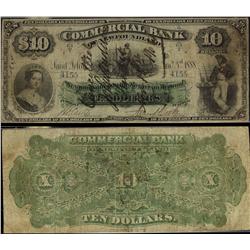 The Commercial Bank of Newfoundland 1888 $10 #4155 CH-185-18