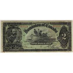 DC-14c 1897 $2 #015514 Boville  F-VF