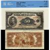 Image 1 : BC-13, 1935 $50 #A20745 CCCS F-15.  A diificult example to f