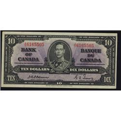 BC-24a 1937  $10 #6165505 PMG UNC-64, rare this nice