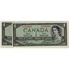 Image 1 : Lot of 2 notes  BC-29b 1954 $$1  DF M/A1093467,M/A1093468 UN