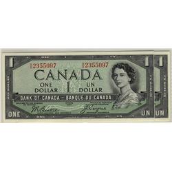 Lot of 2 notes BC-29b 1954 $$1  DF R/A 2355097,R/A6150797 UN