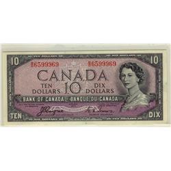 BC-32a 1954 $10 B/D 659969 CCCS UNC-60