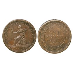 CH#NS-20A4; Br 962 trade & Navigation 1813  Uncirculated. Sc