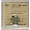Image 1 : NFLD 1938 10¢ ICCS AU-50