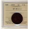 Image 1 : 1859 1¢ DP N9 #2 ICCS G-6