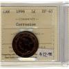 Image 1 : 1899   1¢ ICCS EF40 Corr