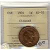 Image 1 : 1901  1¢ ICCS AU55 Cln