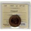 Image 1 : 1909 1¢ ICCS EF40 Cln