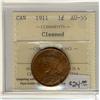 Image 1 : 1911 1¢ ICCS AU55 Cln