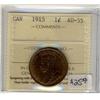 Image 1 : 1915 1¢ ICCS AU55 