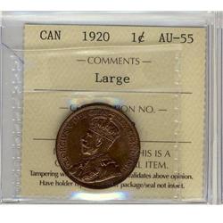 1920 1c Large ICCS AU-55