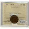 Image 1 : 1924   1¢ ICCS AU50