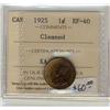 Image 1 : 1925  1¢  ICCS EF40 Cln