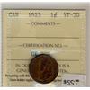 Image 1 : 1925  1¢ ICCS VF30
