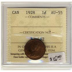 1928  1¢ ICCS AU55