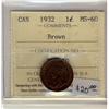 Image 1 : 1932  1¢   ICCS MS60  
