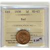 Image 1 : 1938  1¢ ICCS MS65 Red 