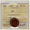 Image 1 : 1946 1¢ ICCS MS63 Red