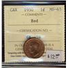 Image 1 : 1950  1¢ ICCS MS63 Red