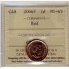 Image 1 : 2006P 1¢ ICCS MS65RD.  A spectacular example in MS65.