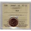 Image 1 : 2006P 1¢ ICCS MS66RD.  A spectacular example in MS66.