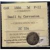 Image 1 : 1886  5¢ Small 6  ICCS F12 Corr