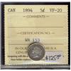 Image 1 : 1894   5¢   ICCS VF20