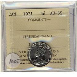 1931 5¢ ICCS AU-55