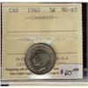 Image 1 : 1940   5¢  ICCS MS63