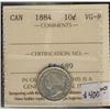Image 1 : 1884  10¢  ICCS VG8