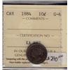 Image 1 : 1884  10¢ ICCS G6