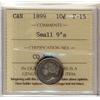 Image 1 : 1899 10¢ Small 9 ICCS F-15