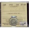 Image 1 : 1932  10¢ ICCS EF40