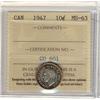 Image 1 : 1947 10¢ ICCS MS-63