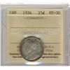 Image 1 : 1934 25¢ ICCS VF-30