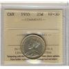 Image 1 : 1935 25c ICCS VF-30