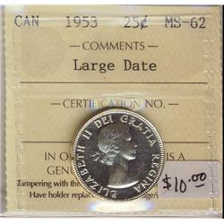 1953 25¢ LD  ICCS MS62