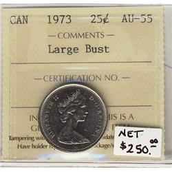 1973 25¢ LB  ICCS AU55