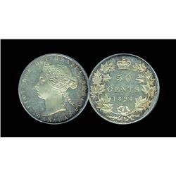 1894 PCGS MS64PQ SECOND BEST KNOWN!  Fully struck with stron