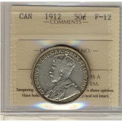 1912 50¢ ICCS F-12